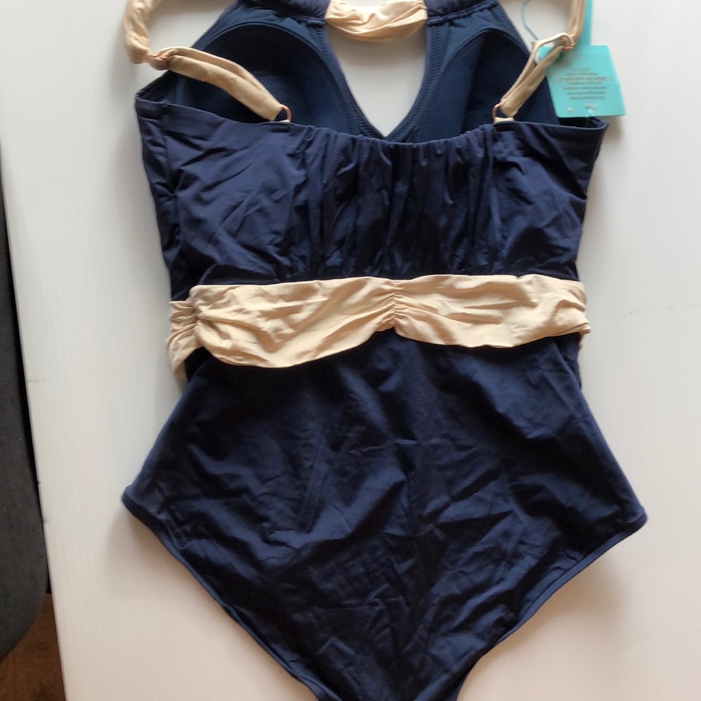 Robyn Lawley Plus Ruched One Piece - Picture 4 of 4